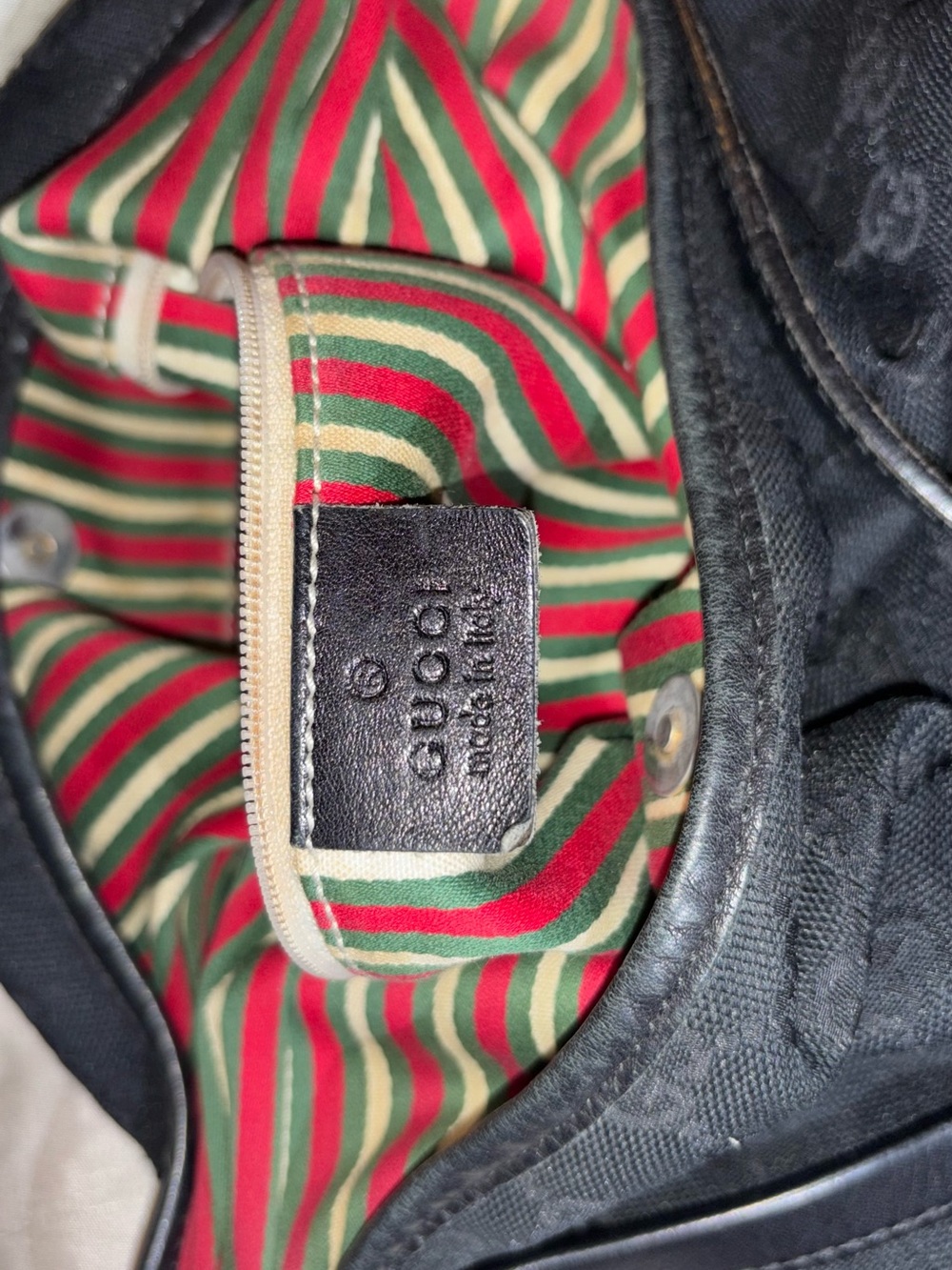 Black Designer Gucci 'New Britt' Hobo bag - Picture 4 of 6
